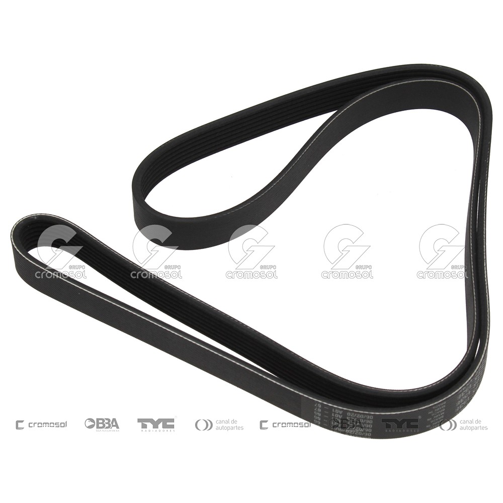 Correa de accesorios para Universal Universal Livianos 50/20 7pk1538 (poly v - micro v)