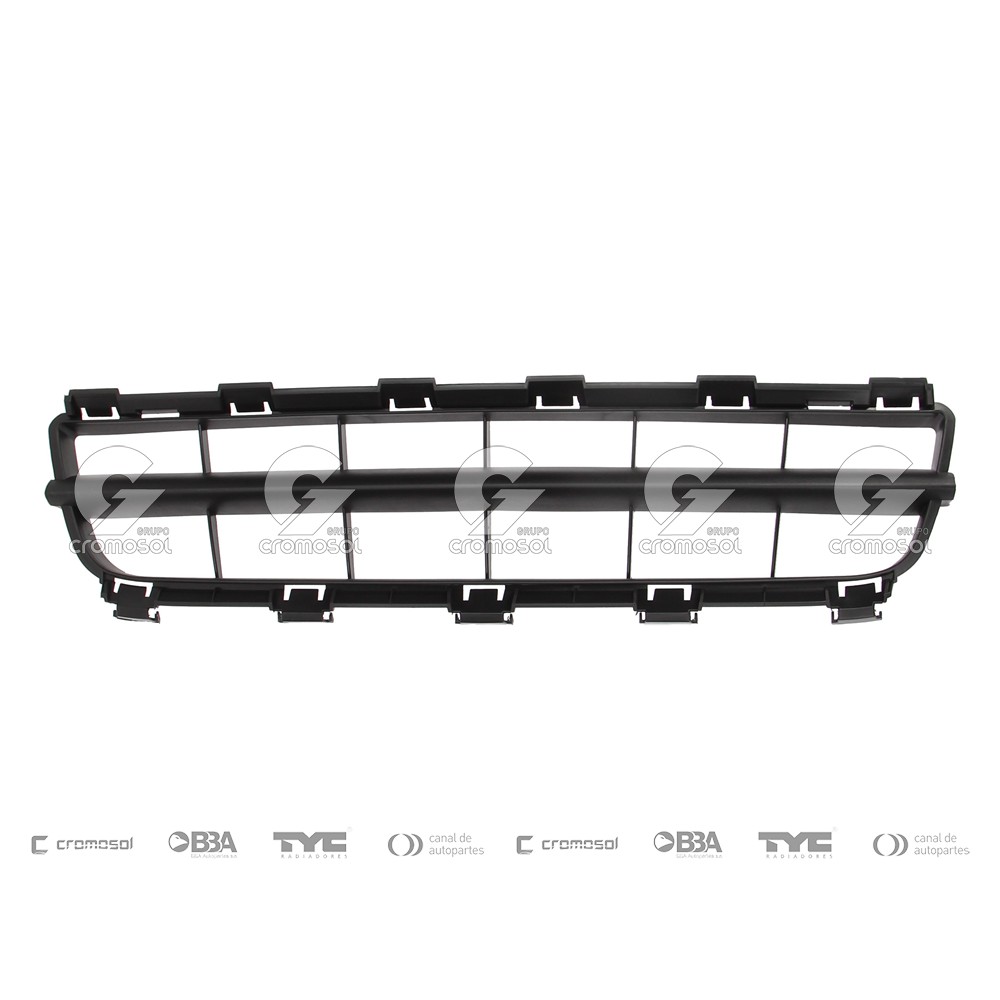 Rejilla/grilla central para Renault Clio III F2 06-12
