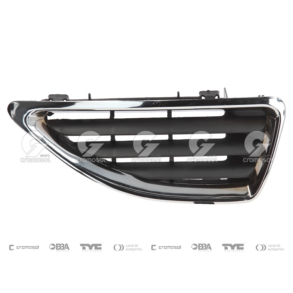 Rejilla/grilla lateral para Renault Megane I F2 99-09 (Derecho)