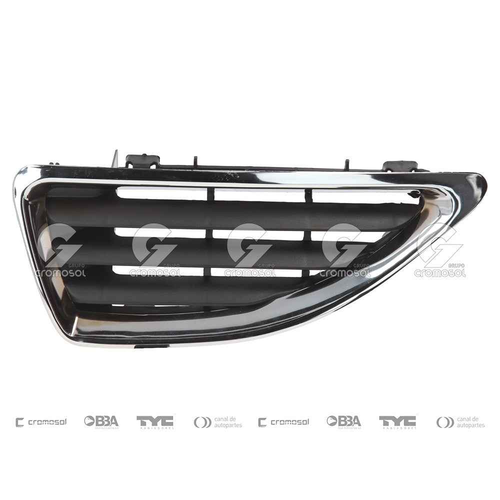 Rejilla/grilla lateral para Renault Megane I F2 99-09 (Izquierdo)