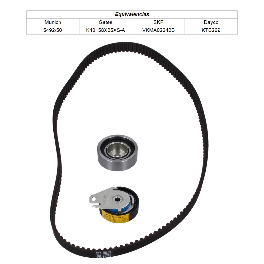 Kit de distribucion para Fiat Brava 00-03