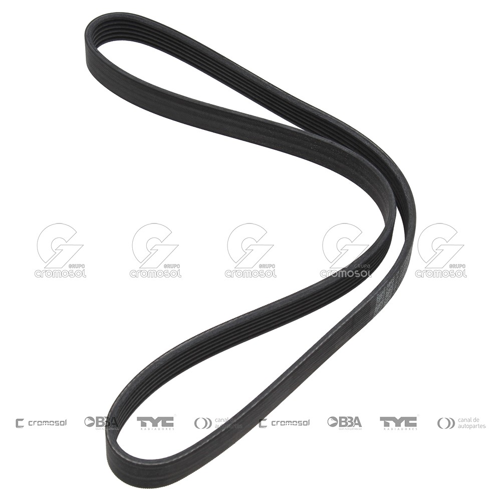 Correa de accesorios para Ford Fiesta MK7-I (KD) 11-13