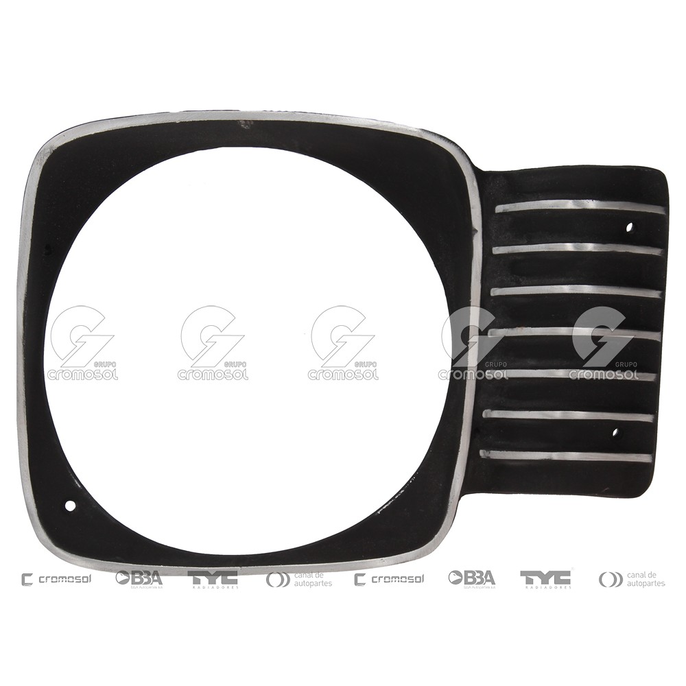 Aro de faro para Chevrolet Chevy (Izquierdo)