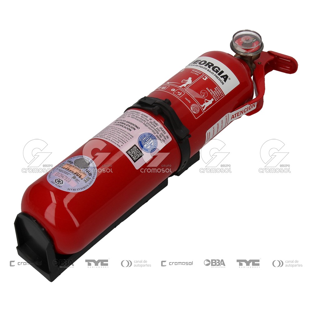 Funda para Universal Universal Livianos 50/20 Soporte para matafuego con abrojo (largo)