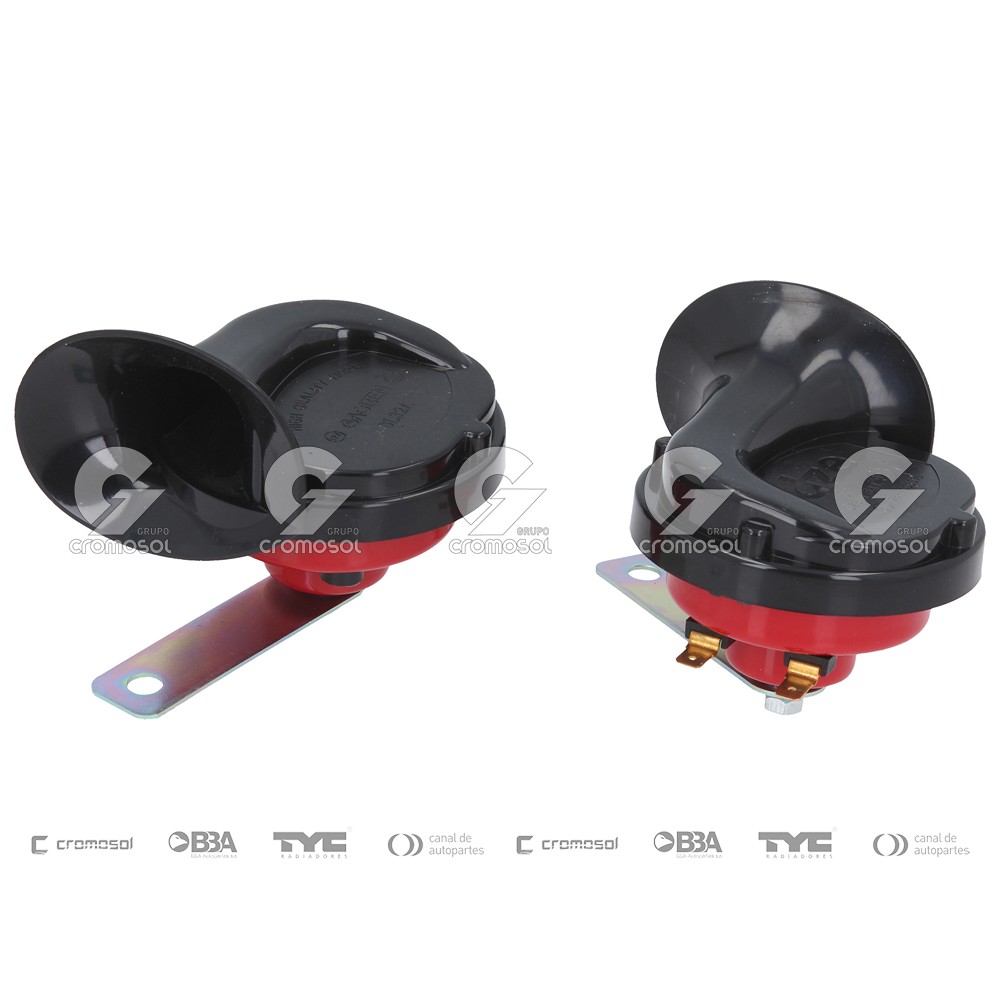 Bocina para Universal Universal Livianos 50/20 Boc 11754 12v caracol doble (grave y agudo)
