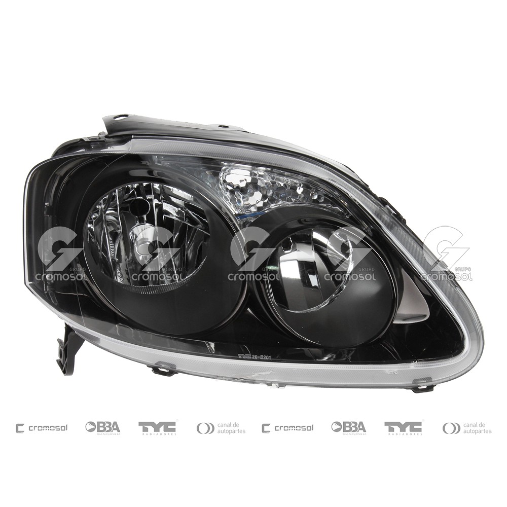 Optica para Volkswagen Crossfox G1 06-10 (Derecho)