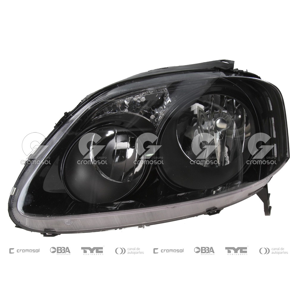 Optica para Volkswagen Crossfox G1 06-10 (Izquierdo)