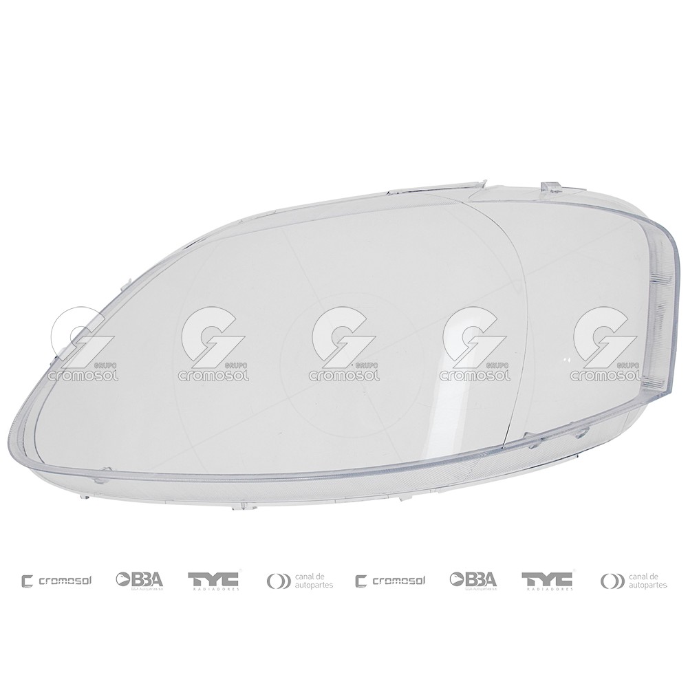 Lente optica para Volkswagen Crossfox G1 06-10 (Izquierdo)