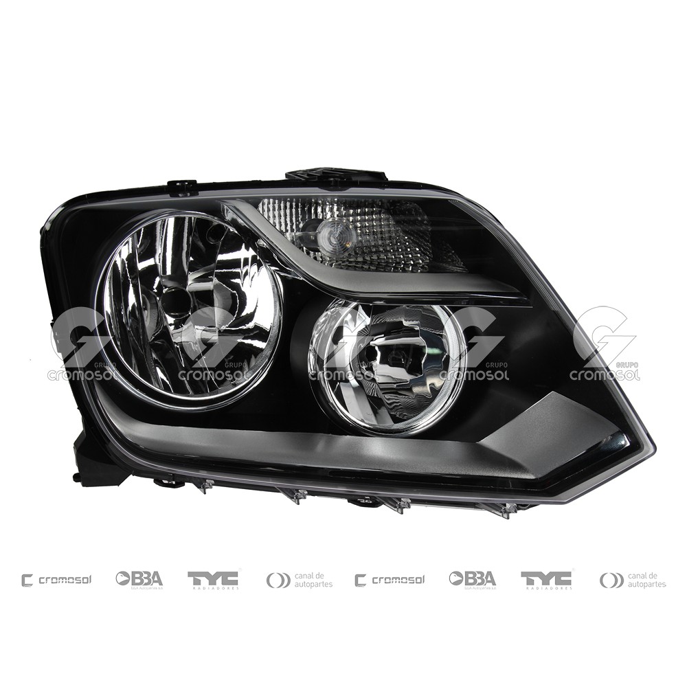 Optica para Volkswagen Amarok F1 10-16 (Derecho)
