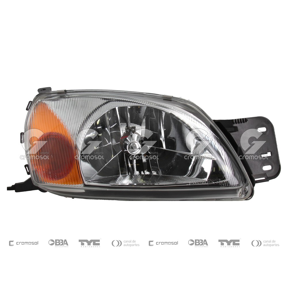 Vidrio de optica para Ford Fiesta MK5 00-02 (Derecho)