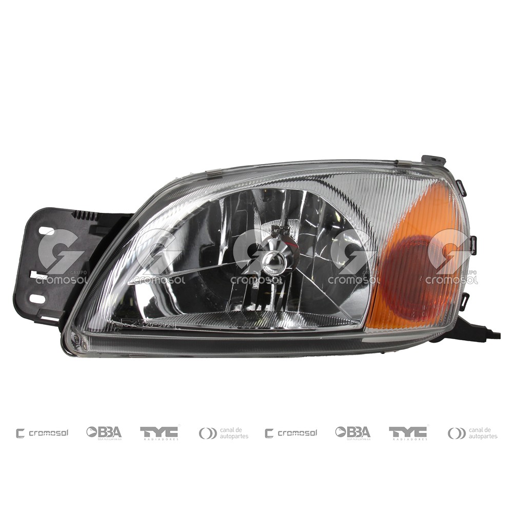 Vidrio de optica para Ford Fiesta MK5 00-02 (Izquierdo)