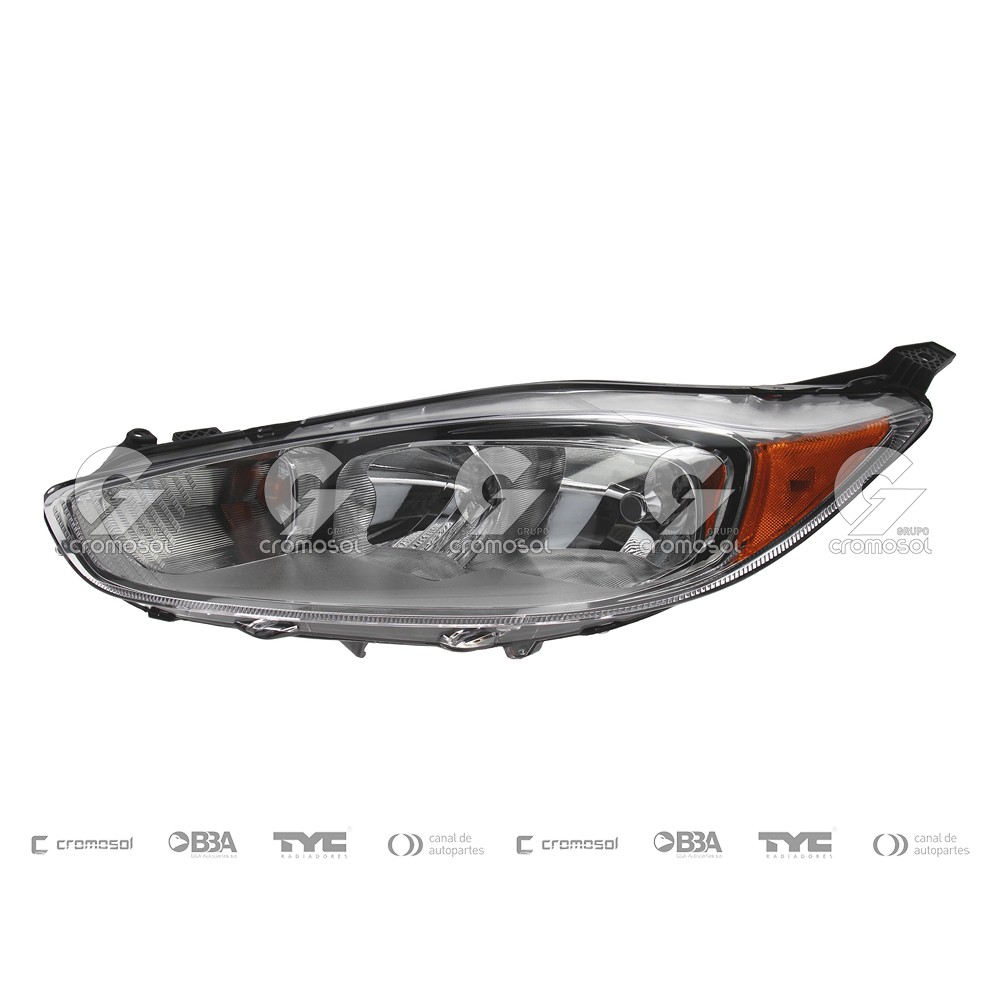 Optica para Ford Fiesta MK7-II (KD) 14-17 (Izquierdo)