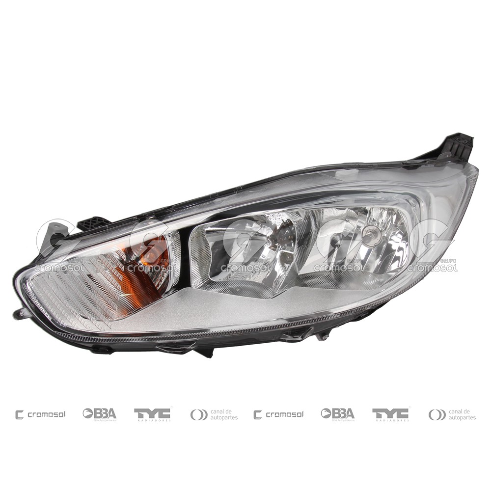 Optica para Ford Fiesta MK7-II (KD) 14-17 (Izquierdo)