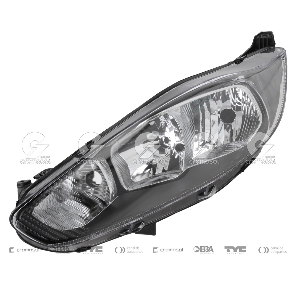 Optica para Ford Fiesta MK7-II (KD) 14-17 (Izquierdo)
