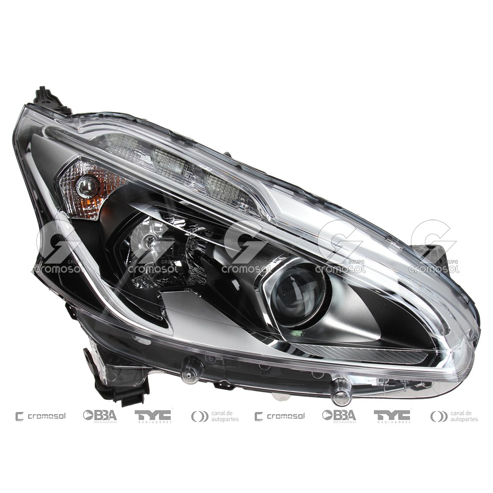 Optica para Peugeot 208 (Derecho)