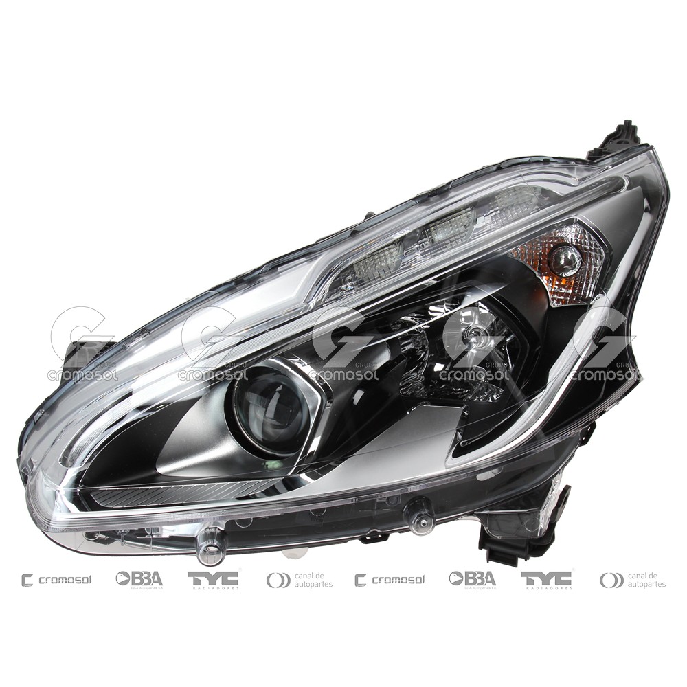 Optica para Peugeot 208 (Izquierdo)