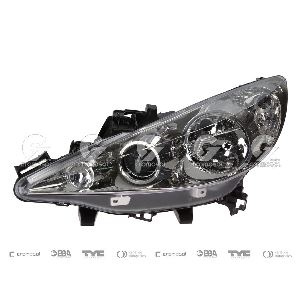 Optica para Peugeot 207 Gti/rc/cc 10-13 (Izquierdo)