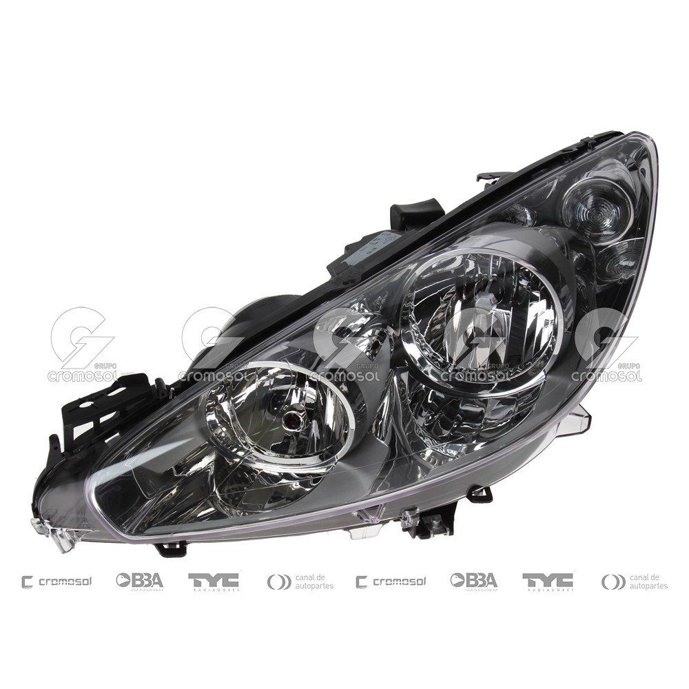 Optica para Peugeot 308 F1 (Izquierdo)