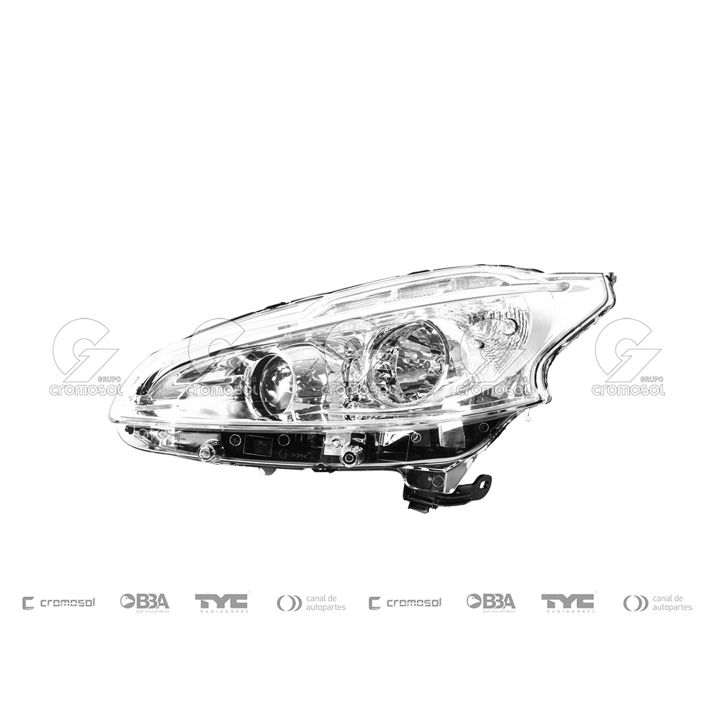 Optica para Peugeot 208 (Izquierdo)