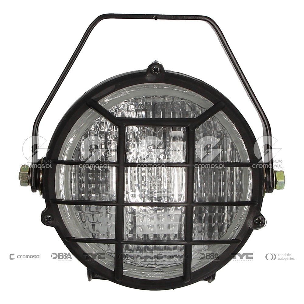 Faro auxiliar para Universal Universal Livianos 50/20 Safari con soporte y reja color blanco 161mm (350)