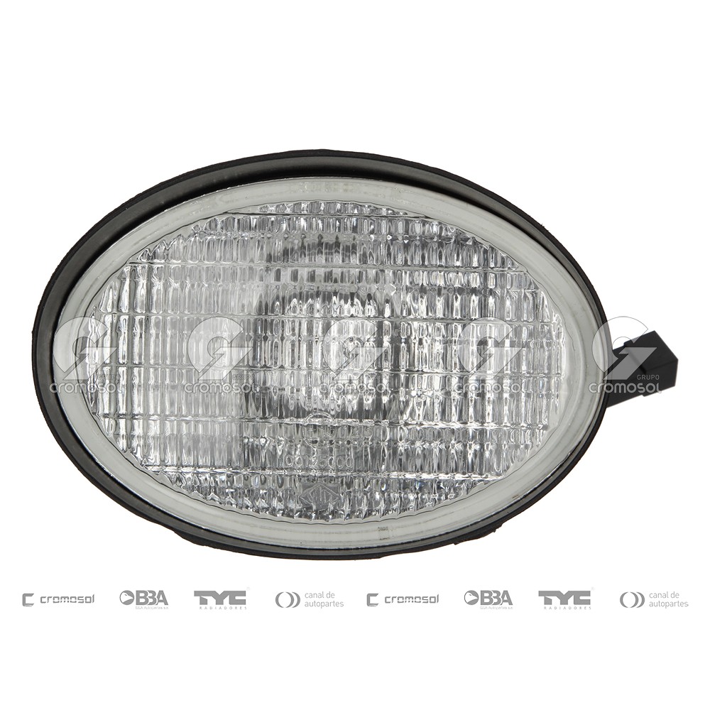 Faro agricola para Universal Universal Livianos 50/20 Orbital luz inundante con visera (467)