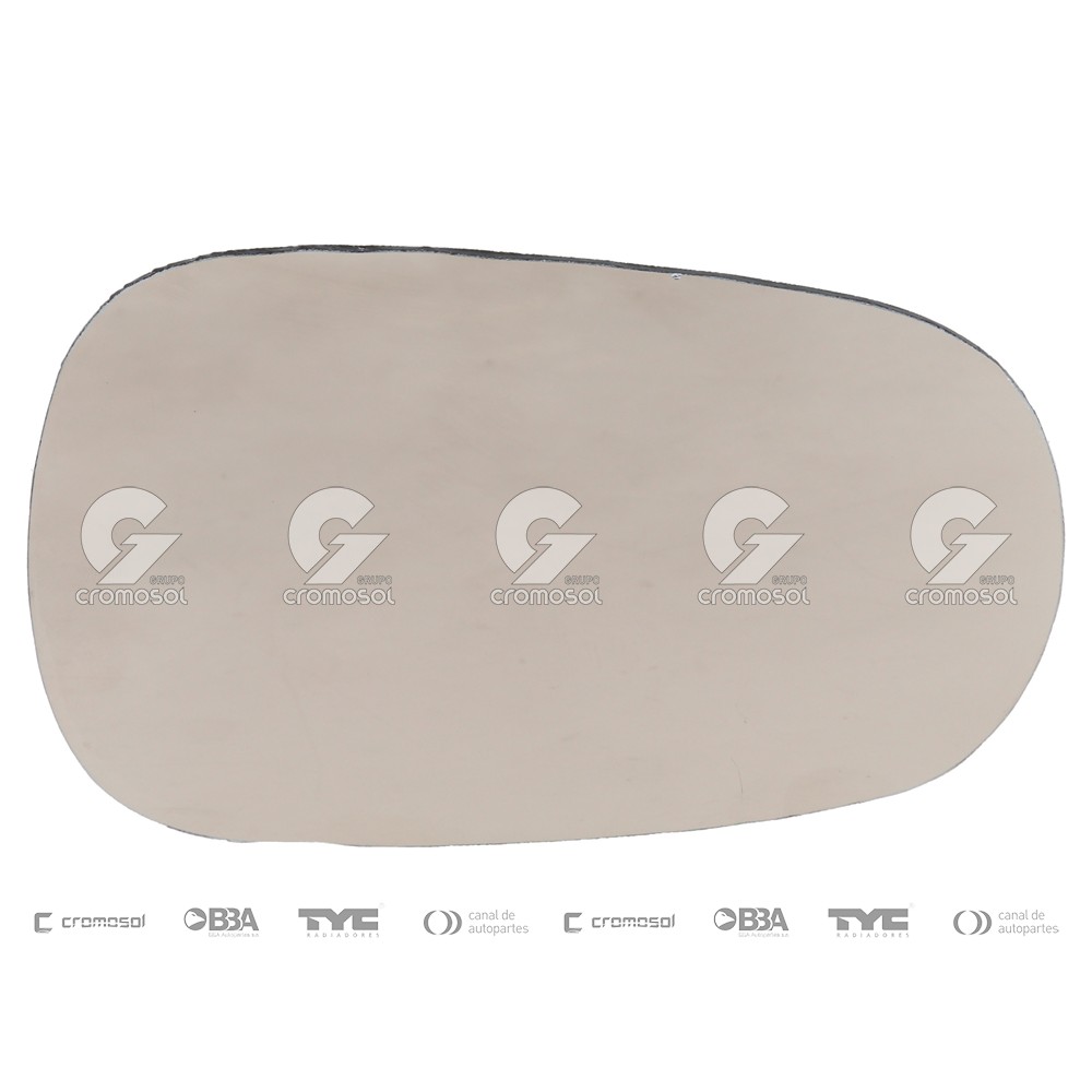 Vidrio de espejo para Renault Clio I F1 94-96