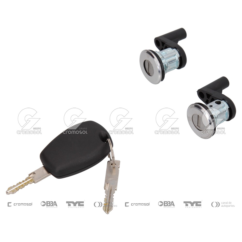 Cilindro de puerta para Renault Sandero F2