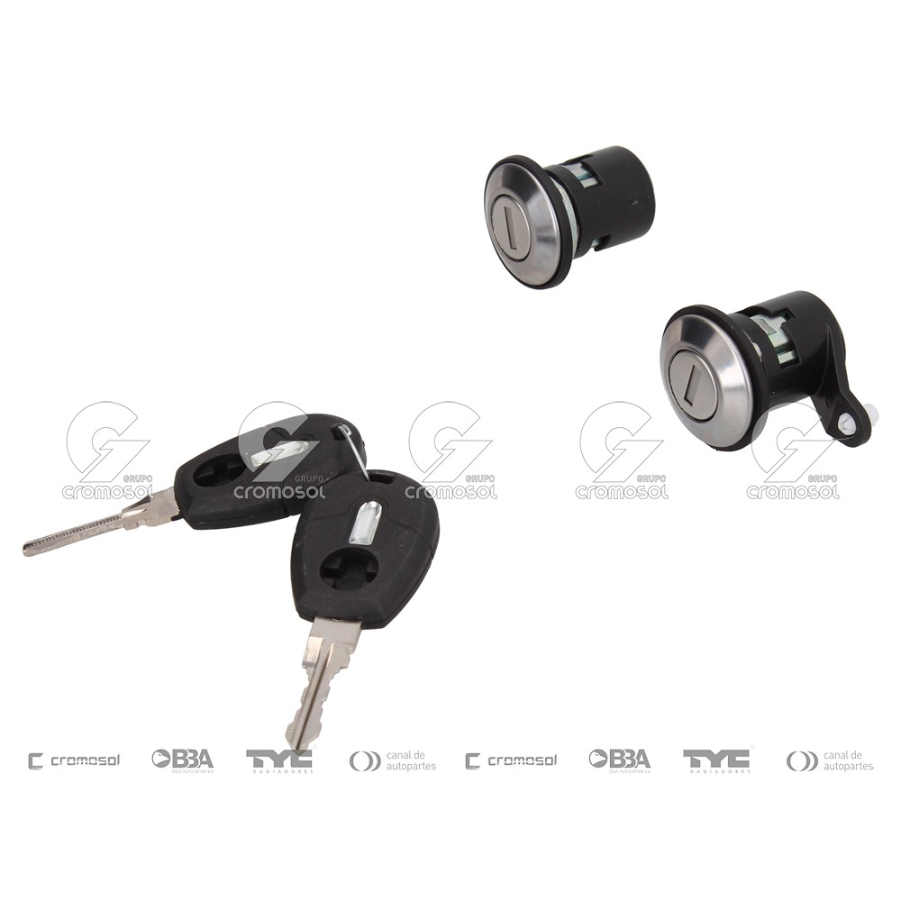Cilindro de puerta para Fiat Fiorino (XMF) 14-22