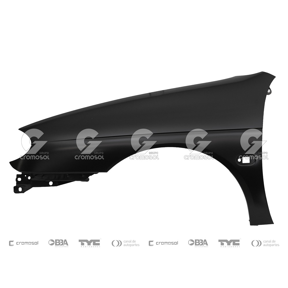 Guardabarro delantero para Renault Megane I F2 99-09 (Izquierdo)