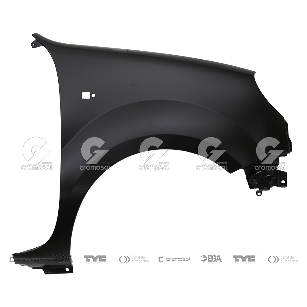 Guardabarro delantero para Renault Kangoo F2 08-12 (Derecho)