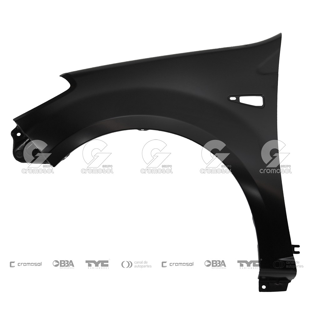 Guardabarro delantero para Renault Sandero F1 08-11 (Izquierdo)