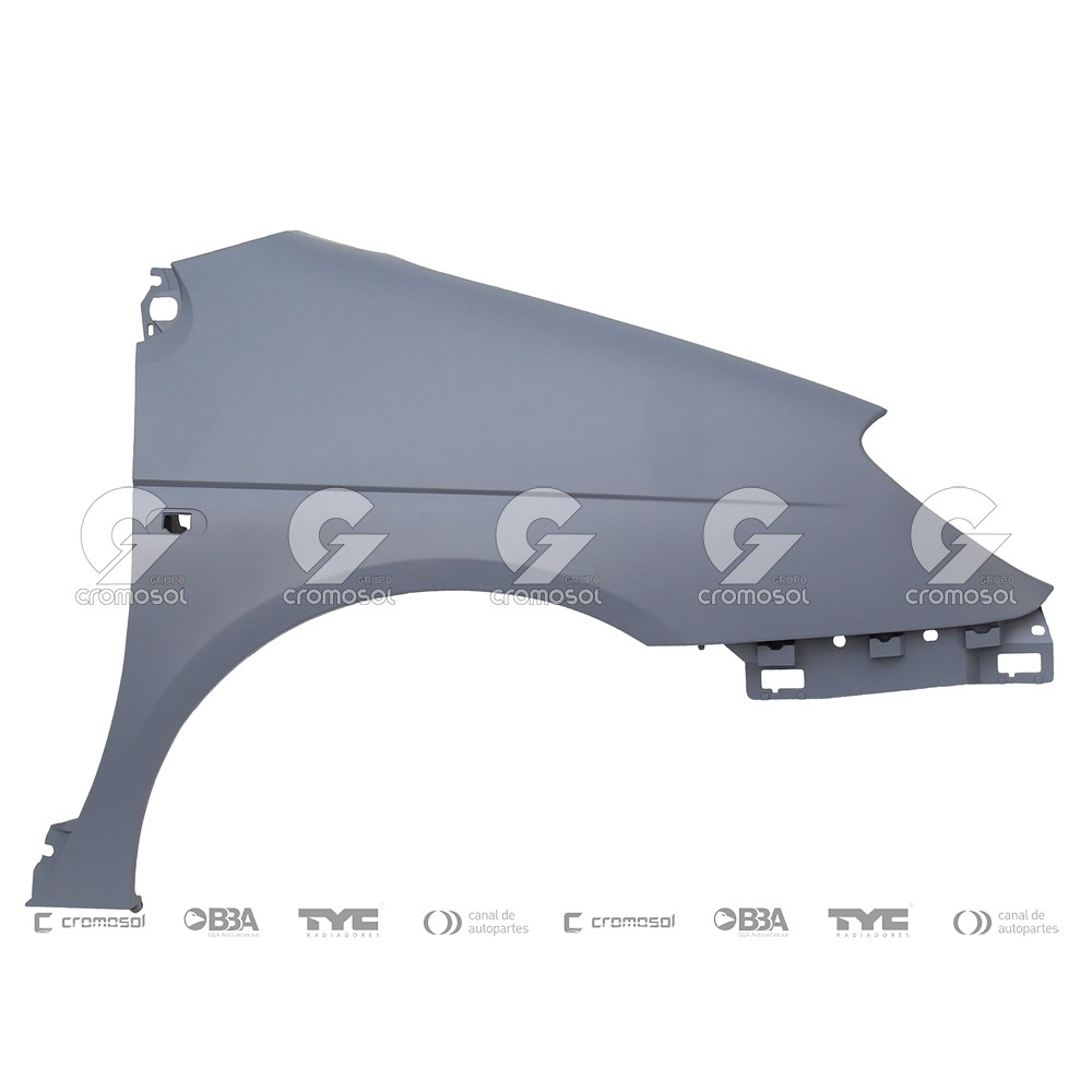 Guardabarro delantero para Renault Scenic F2 01-10 (Derecho)