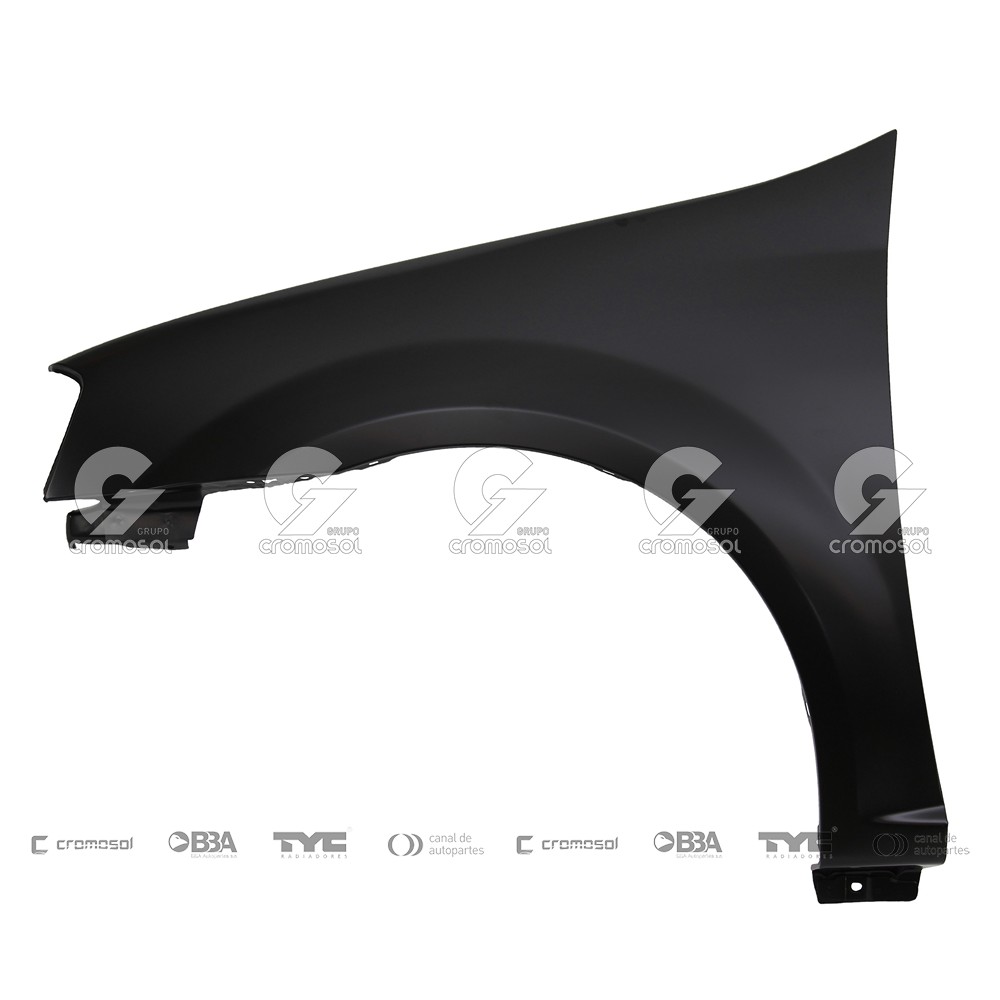 Guardabarro delantero para Renault Logan F1 07-09 (Izquierdo)
