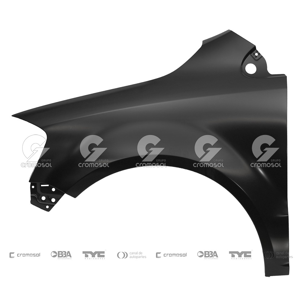 Guardabarro delantero para Volkswagen Fox G1 04-10 (Izquierdo)