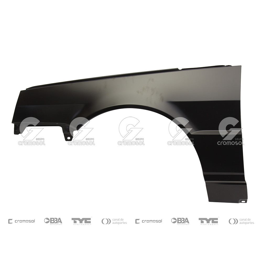 Guardabarro delantero para Fiat Fiorino F2 04-14 (Izquierdo)