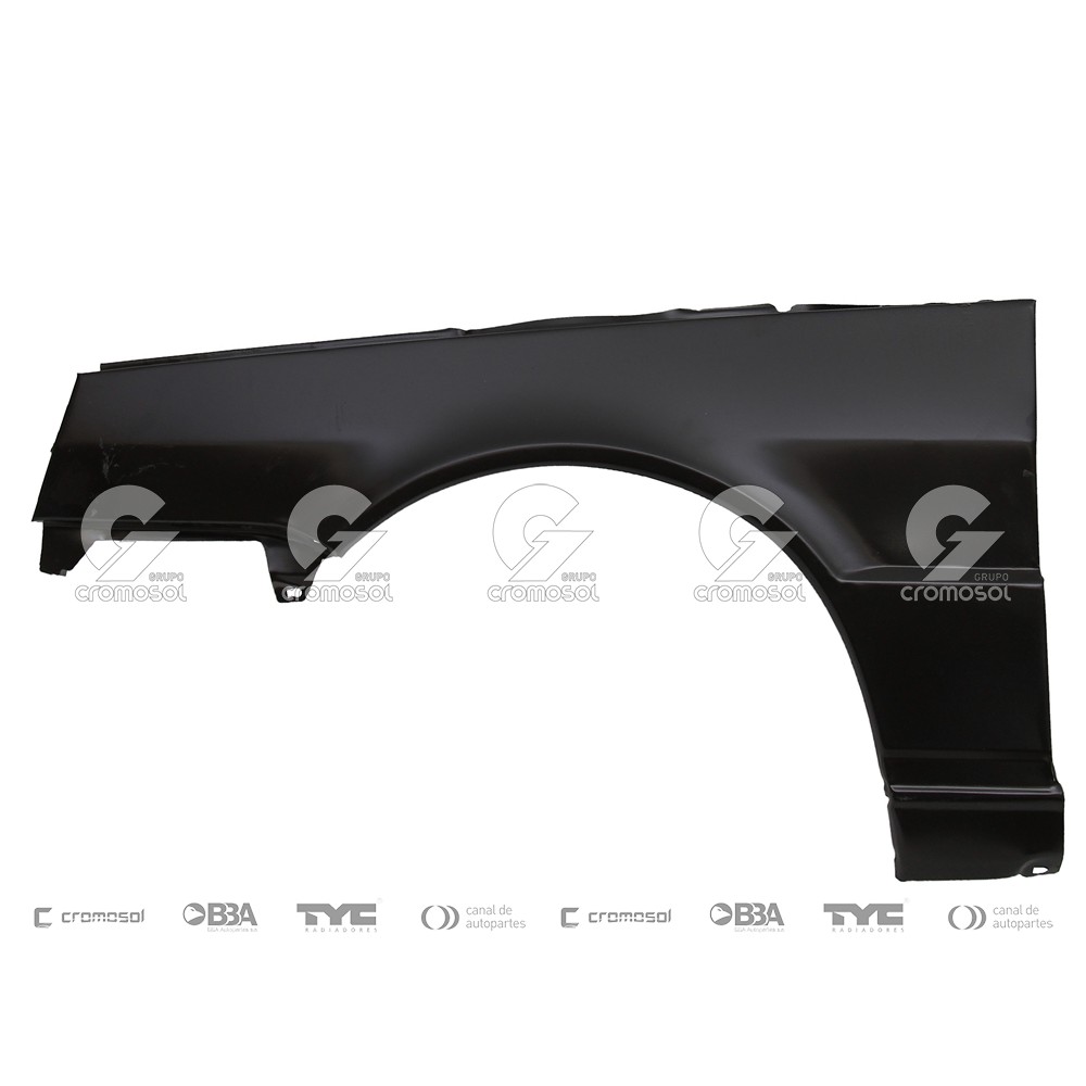 Guardabarro delantero para Fiat Fiorino F2 04-14 (Izquierdo)