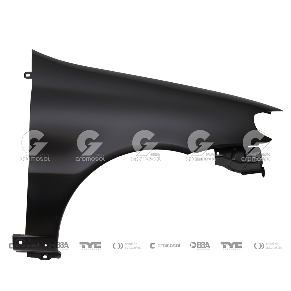Guardabarro delantero para Fiat Palio F2 04-17 (Derecho)