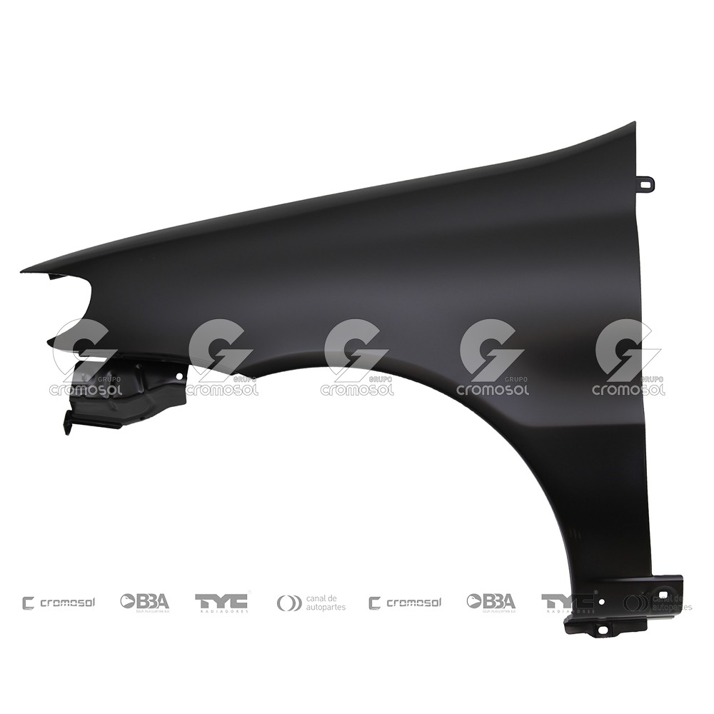 Guardabarro delantero para Fiat Palio F2 04-17 (Izquierdo)