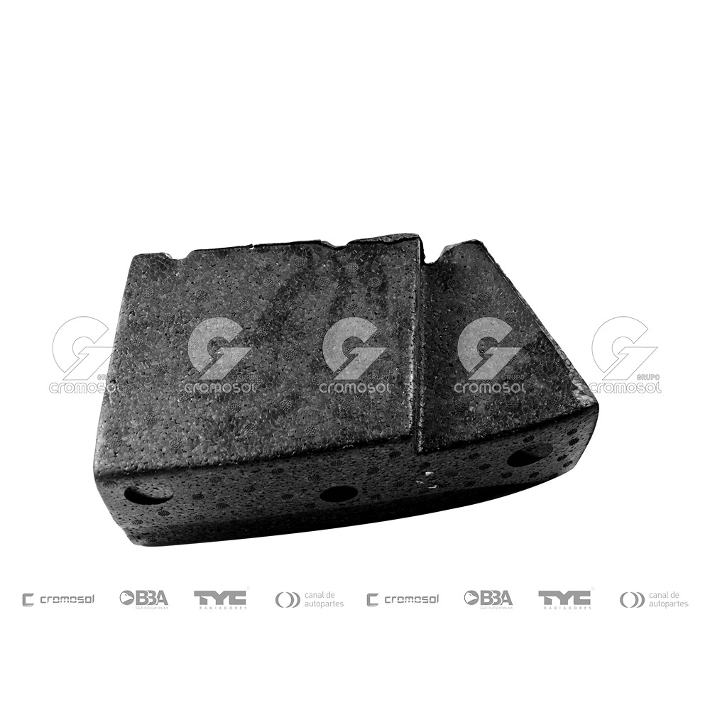 Alma de paragolpe trasero para Fiat Idea F1 05-10 (Derecho)