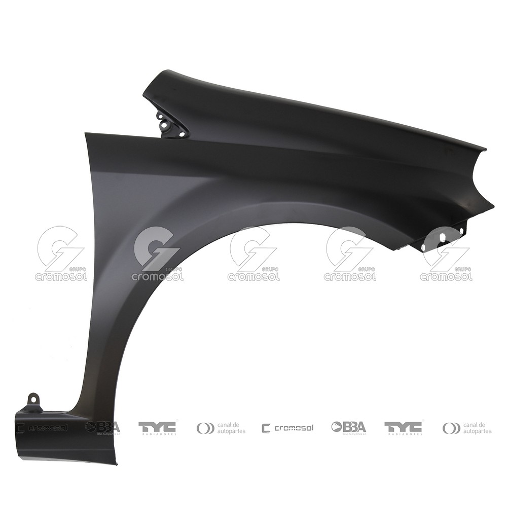 Guardabarro delantero para Fiat Punto F1 07-12 (Derecho)