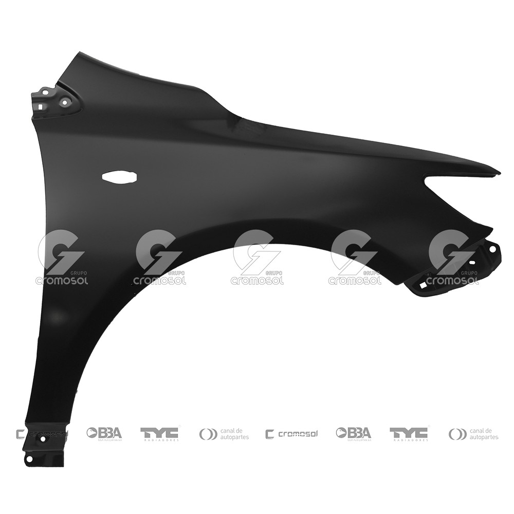 Guardabarro delantero para Toyota Corolla 08-11 (Derecho)