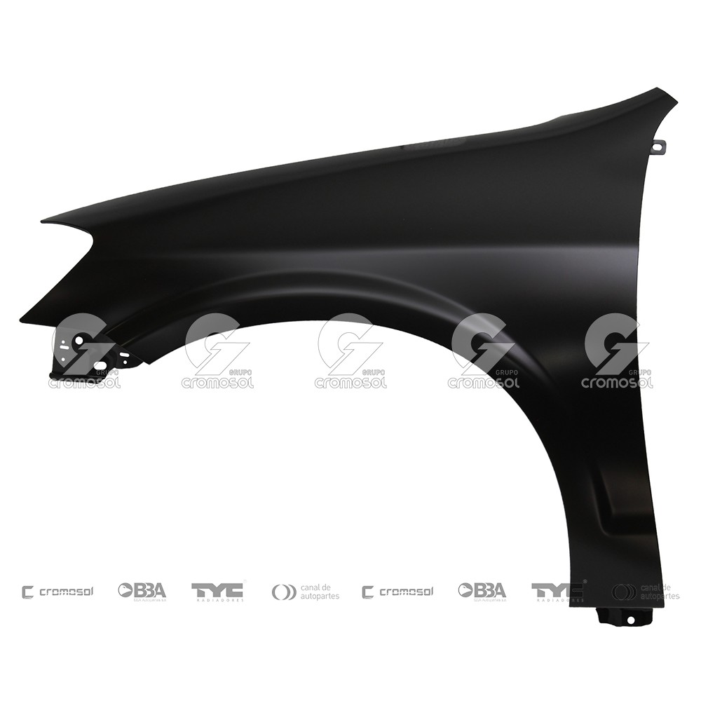 Guardabarro delantero para Chevrolet Celta 11-15 (Izquierdo)
