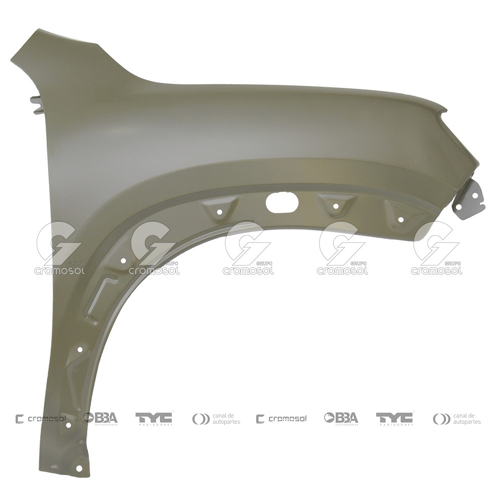 Rejilla/grilla lateral para Renault Kwid 17-21 (Derecho)