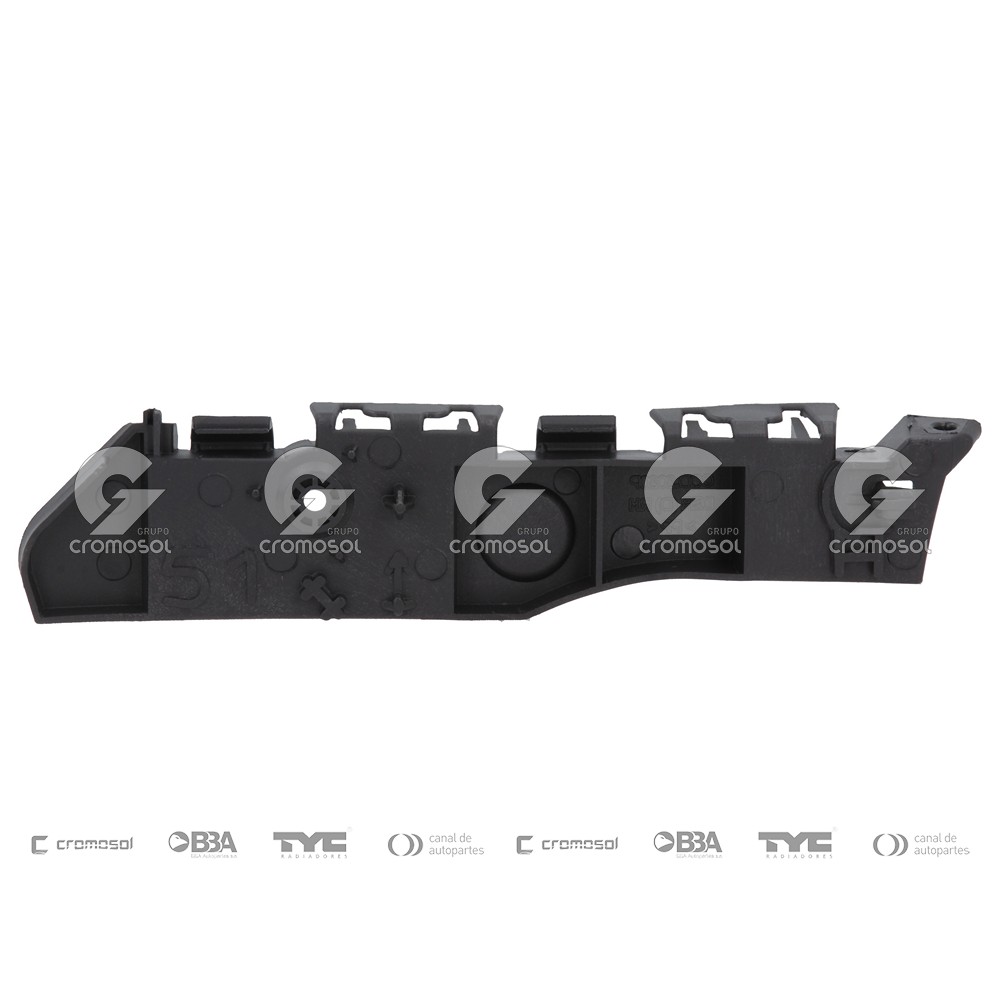Soporte de paragolpe trasero para Citroën C4 07-13 (Izquierdo)