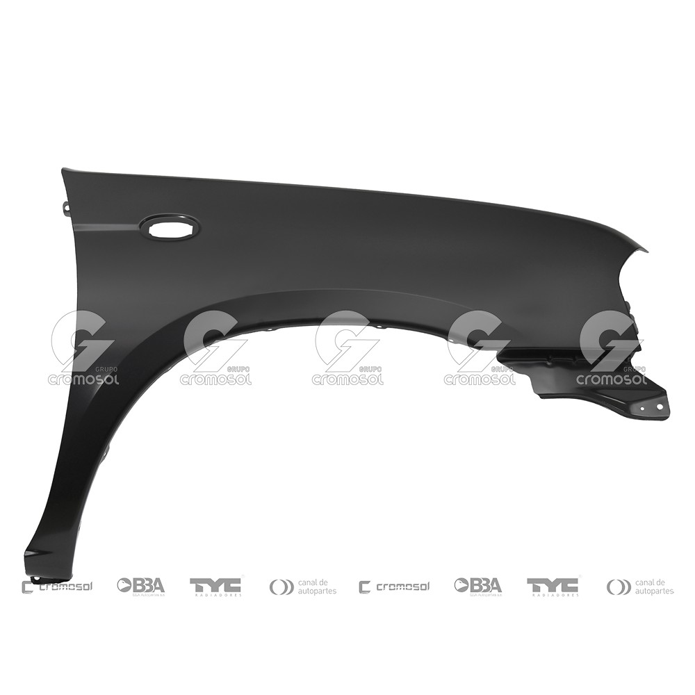 Guardabarro delantero para Nissan P.UP Frontier F2 02-09 (Derecho)