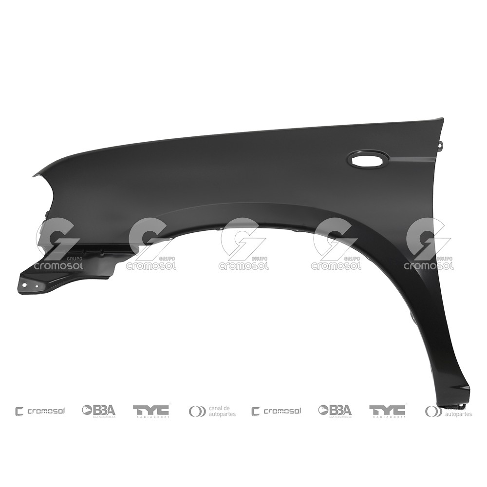 Guardabarro delantero para Nissan P.UP Frontier F2 02-09 (Izquierdo)