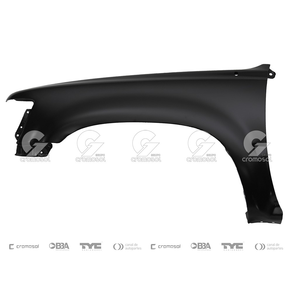 Guardabarro delantero para Toyota Hilux 01-05 (Izquierdo)