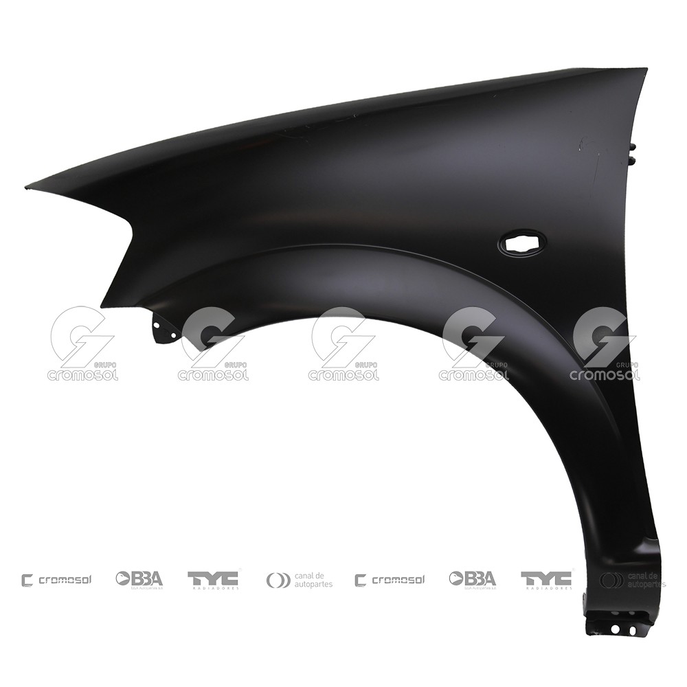 Guardabarro delantero para Citroën C3 FI 02-07 (Izquierdo)