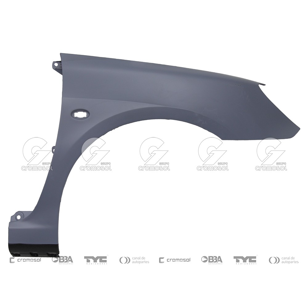 Guardabarro delantero para Peugeot 307 F1 01-06 (Derecho)
