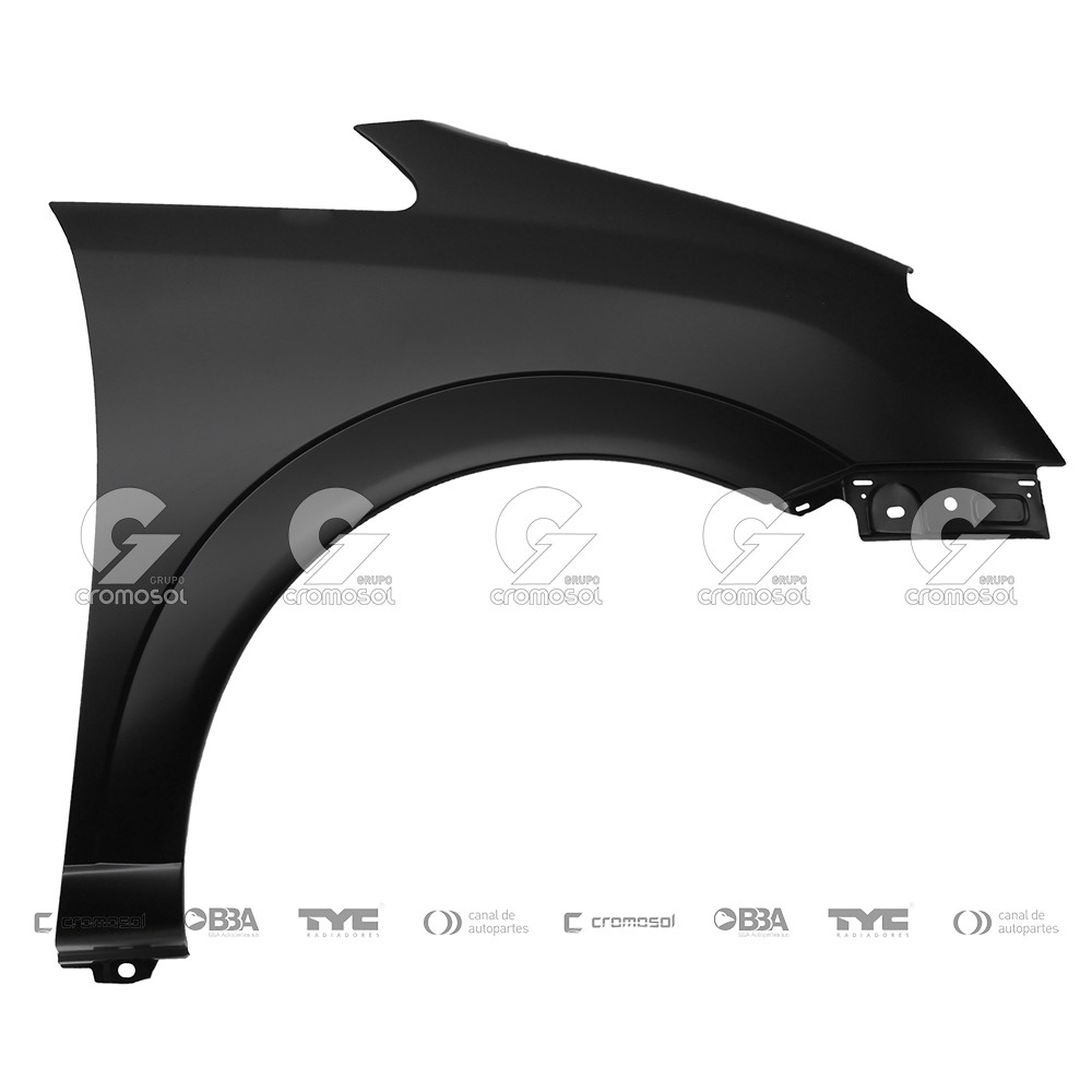 Guardabarro delantero para Chevrolet Meriva 03-13 (Derecho)